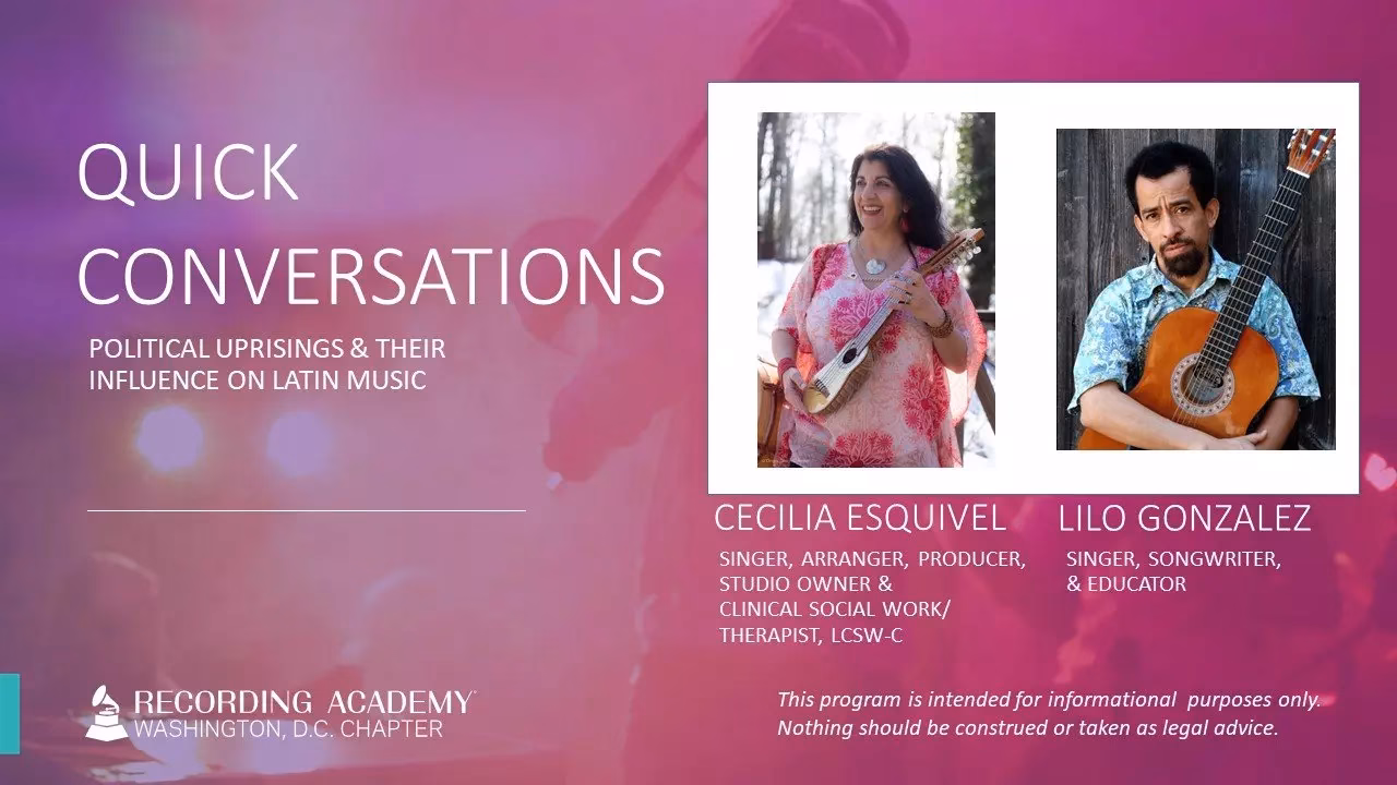 Hispanic Heritage Month: Cecilia Esquivel & Lilo Gonzalez Talk Political Uprisings & Their Influence On Latin Music