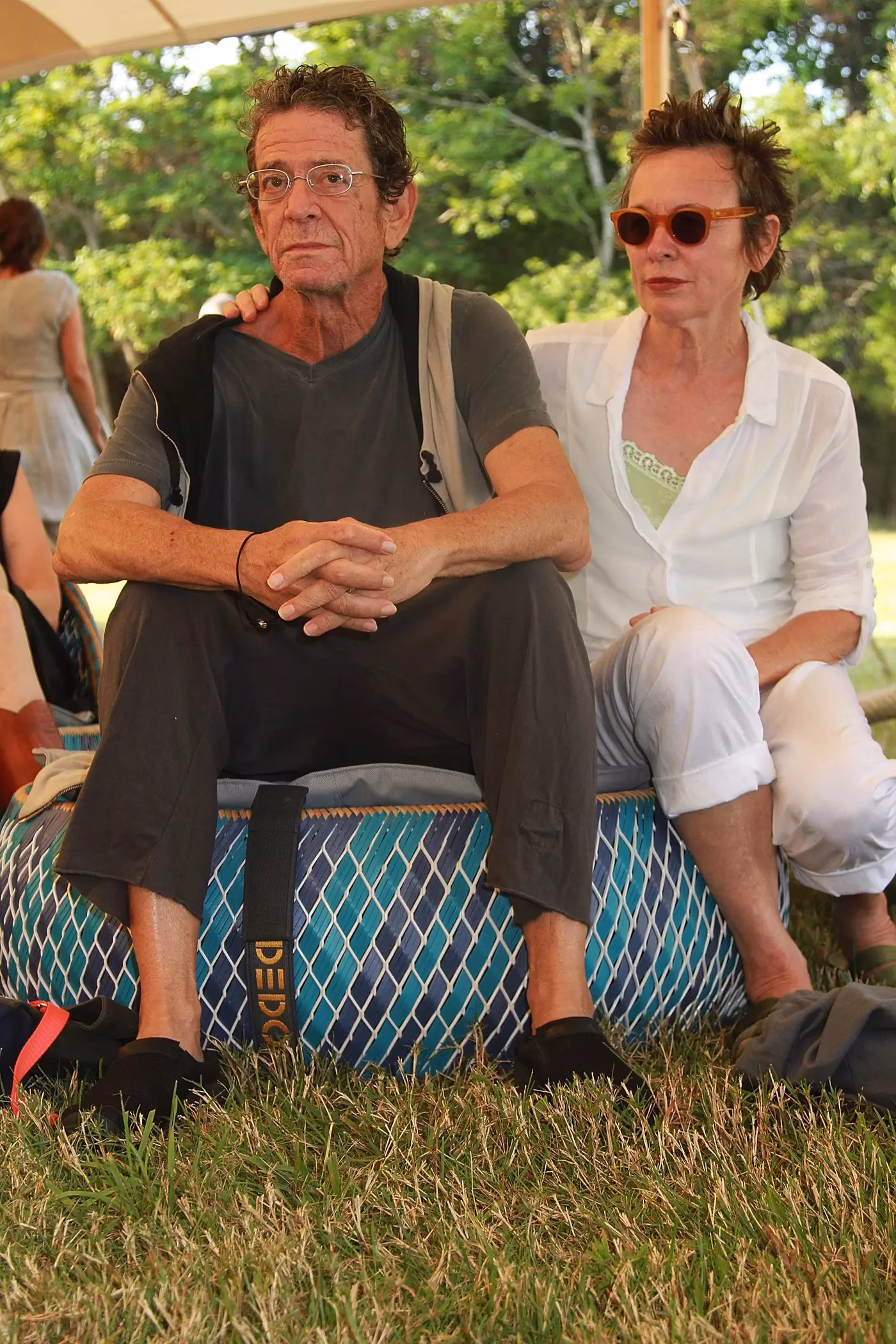 Lou Reed and Laurie Anderson