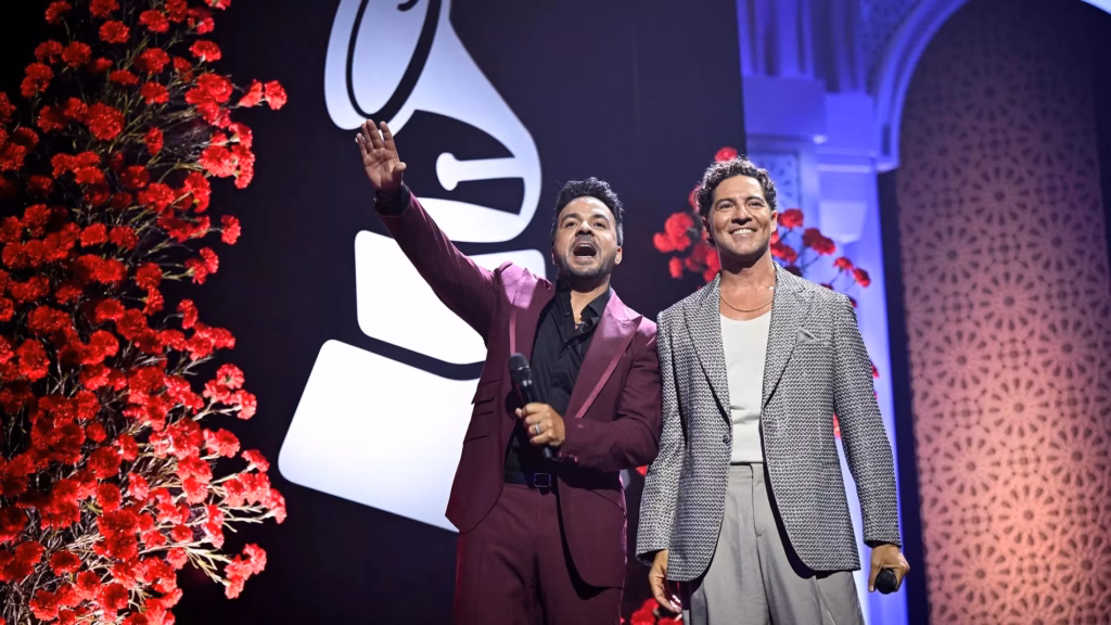 David Bisbal and Luis Fonsi host the Latin GRAMMY Celebra