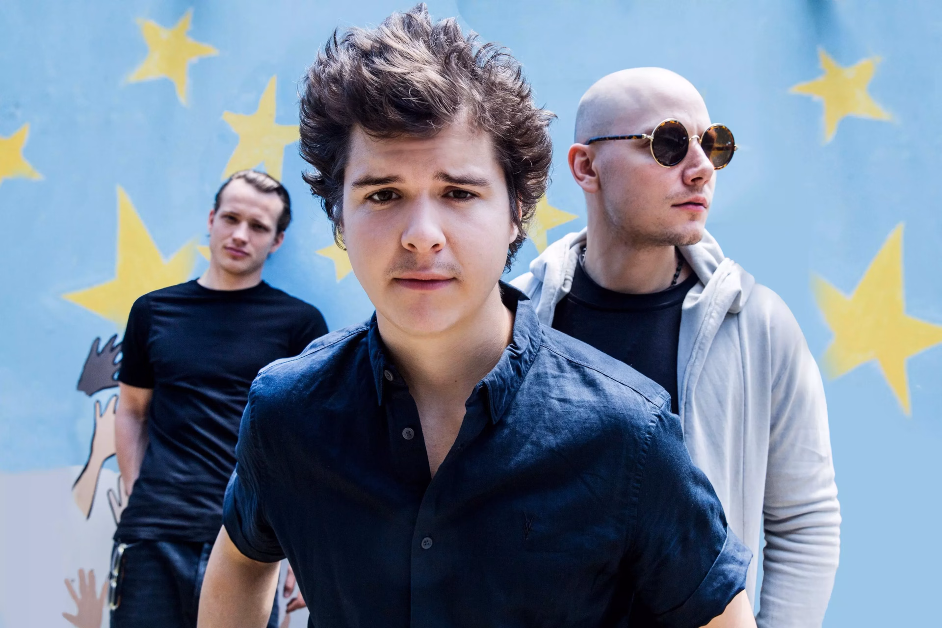 Lukas Graham (l–r): Magnus Larsson, Lukas Forchhammer and Mark Falgren