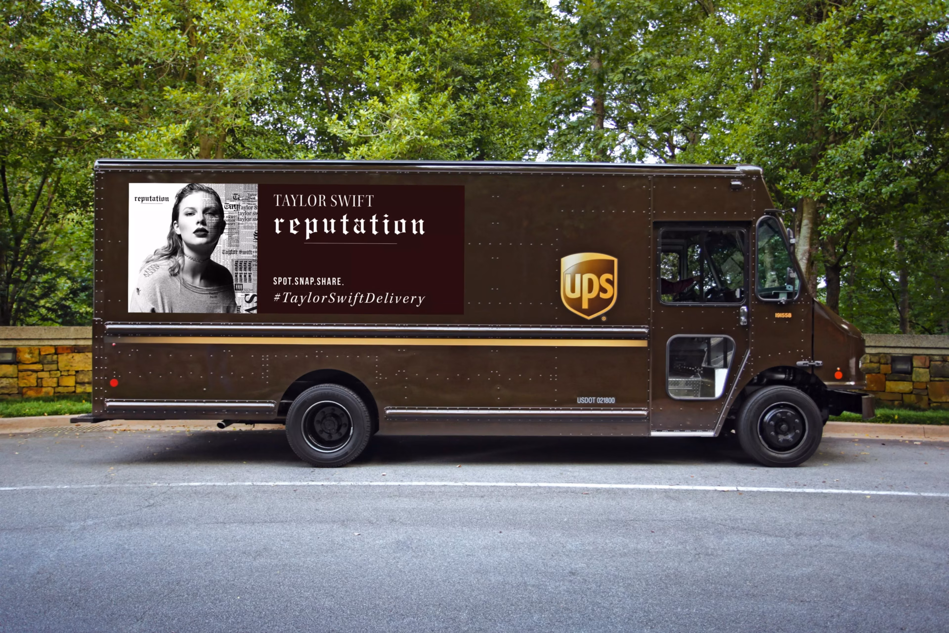 Taylor Swift, UPS Team For ‘Reputation’ Shipping Strategy