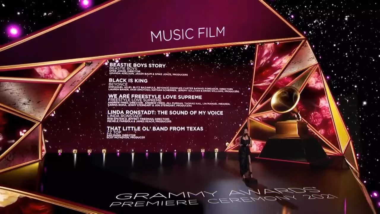 James Keach Wins Best Music Film | 2021 GRAMMY Awards Show Acceptance Speech