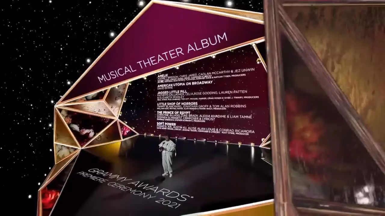 ‘Jagged Little Pill’  Wins Best Musical Theater Album | 2021 GRAMMY Awards Show Acceptance Speech