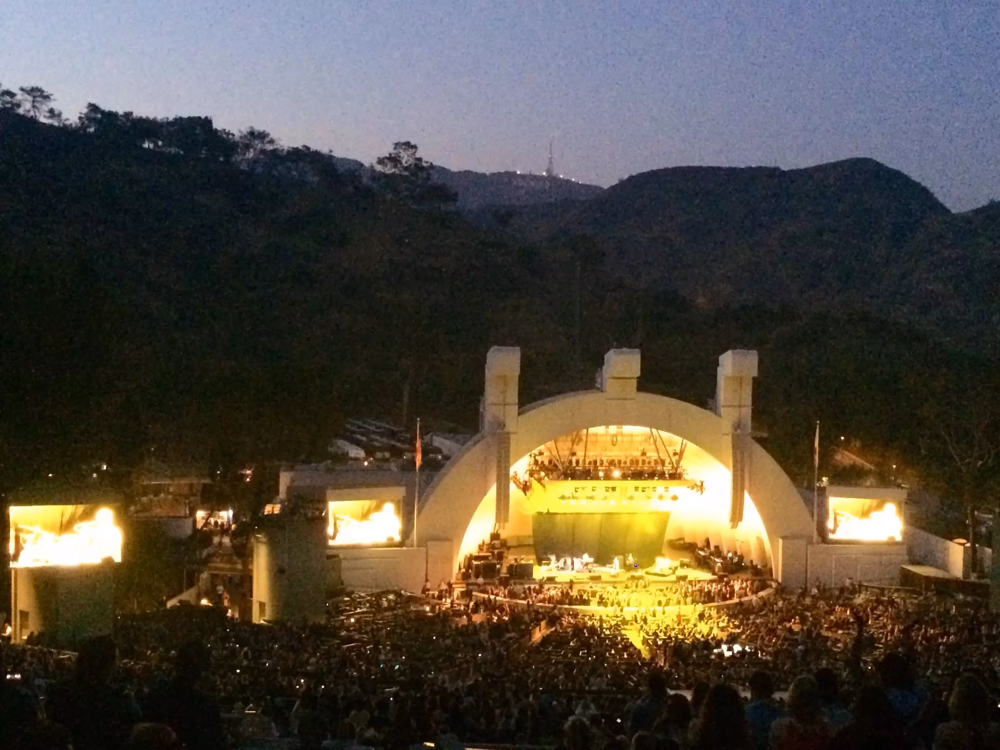 OneRepublic perform at the Hollywood Bowl in Los Angeles on June 5