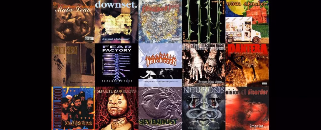 late '90s metal album covers