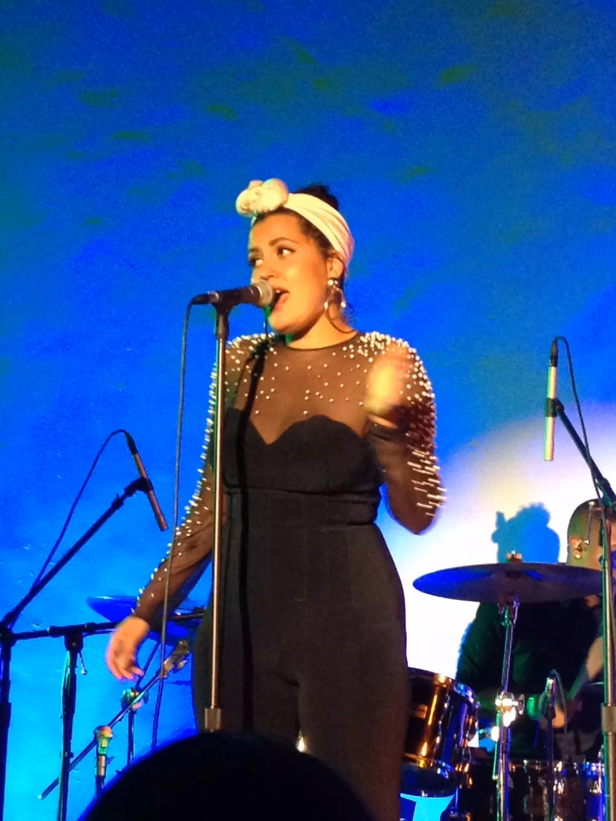 Coco O. performs at the Masonic Lodge at Hollywood Forever Cemetery on June 5