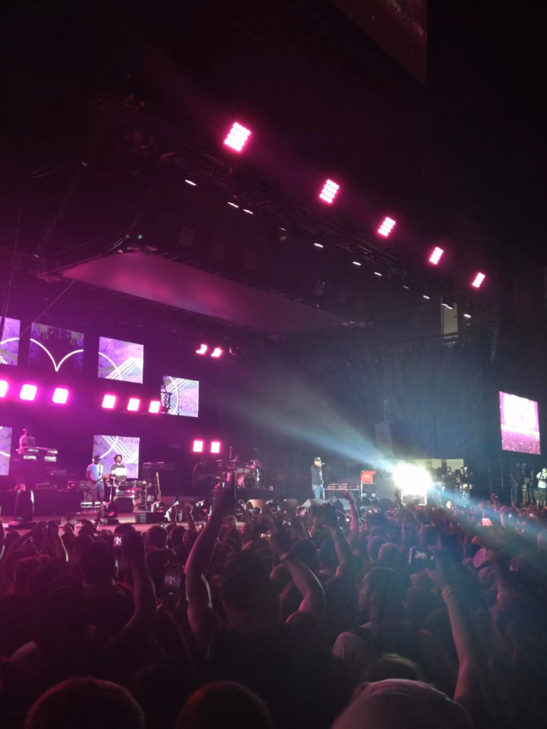 Kendrick Lamar performs at Rock the Bells on Sept. 7 in San Bernardino, Calif.