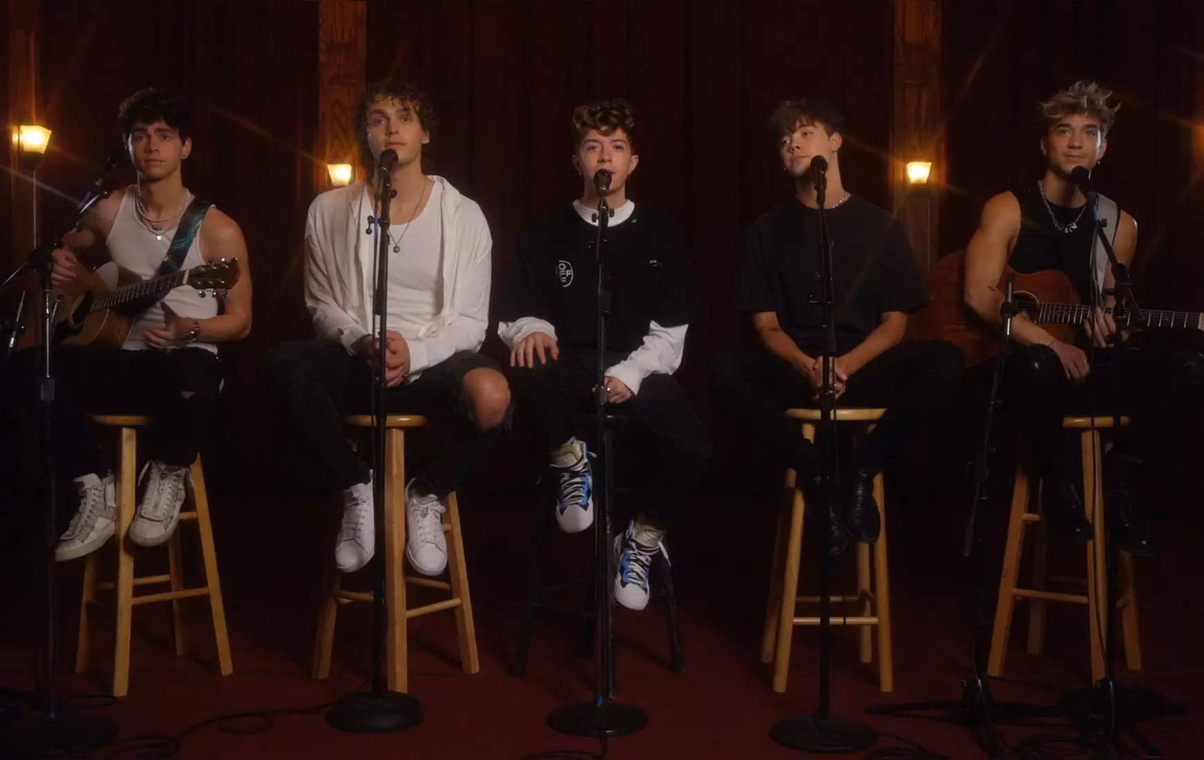 Press Play At Home: Why Don’t We Performs A Haunting, Stripped-Back Rendition Of “Fallin’ (Adrenaline)”