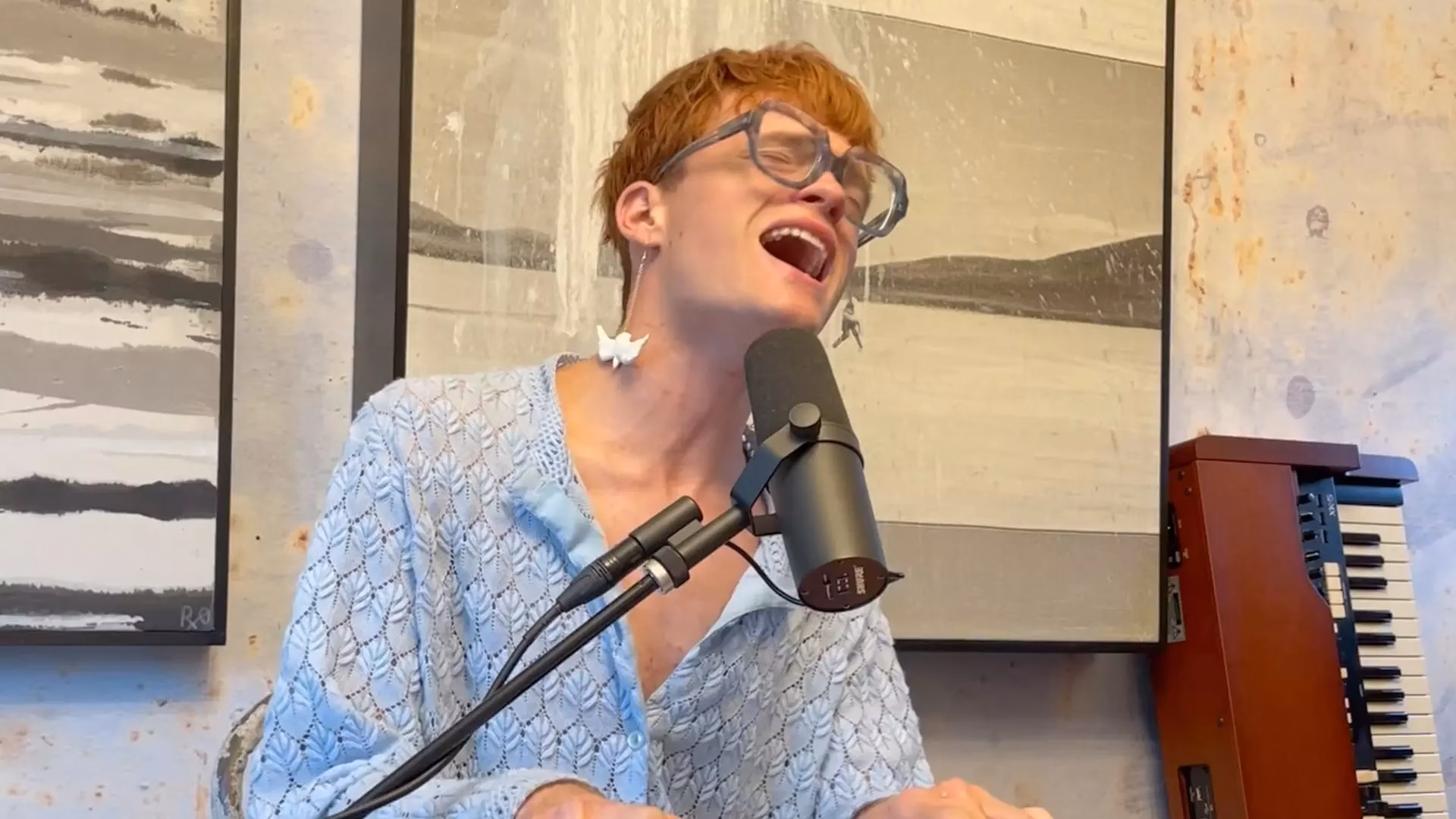 Press Play At Home: Watch Jake Wesley Rogers Throw Himself Into A Kinetic Performance Of “Middle Of Love”