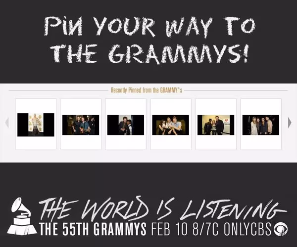 “Pin Your Way To The GRAMMYs” Sweepstakes Launched