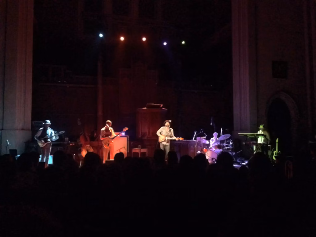 Ray LaMontagne performs at The Cathedral Sanctuary at Immanuel Presbyterian