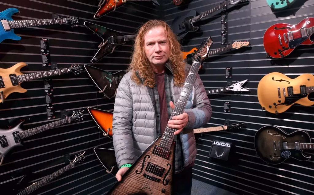 Dave Mustaine at NAMM 2017