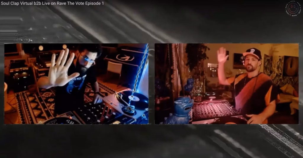 Soul Clap DJ set during Rave The Vote