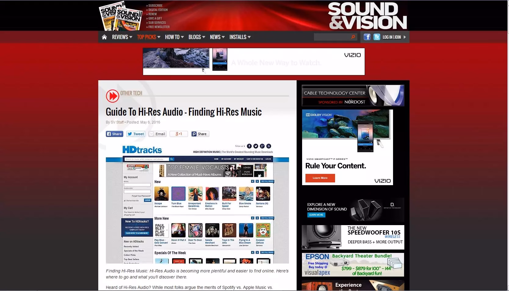 GUIDE TO HI-RES AUDIO – FINDING HI-RES MUSIC
