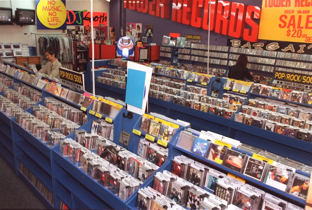 Tower Records 1999 Hong Kong