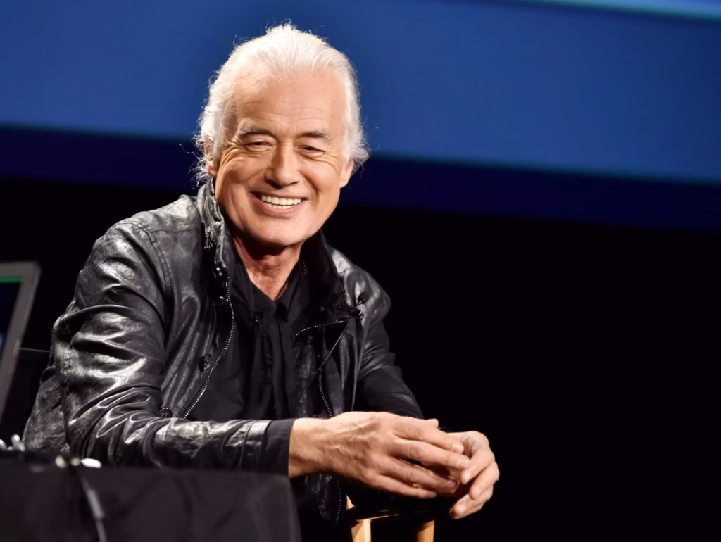 Jimmy Page photographed in 2014