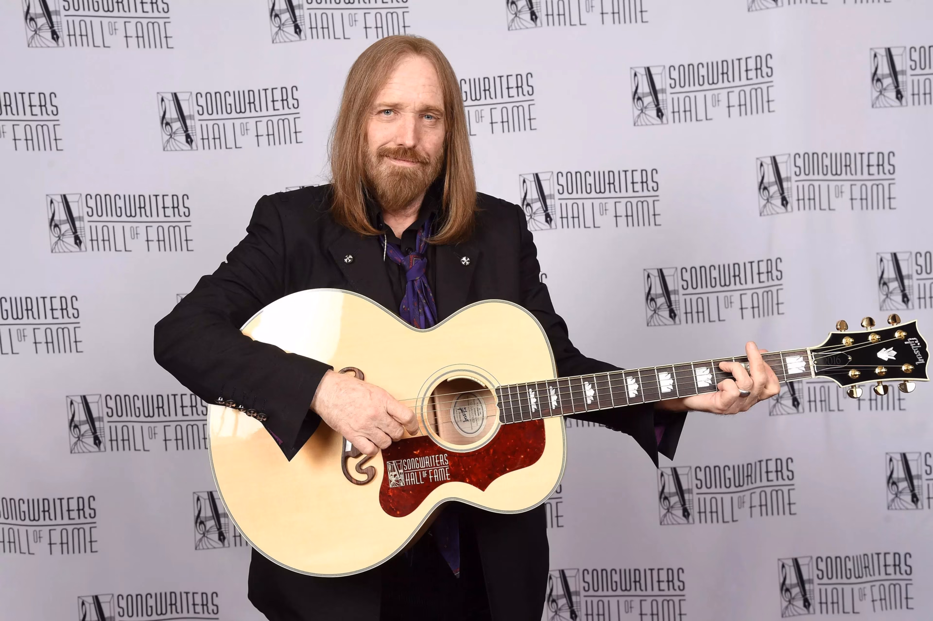 Tom Petty at the 2016 Songwriters Hall of Fame induction