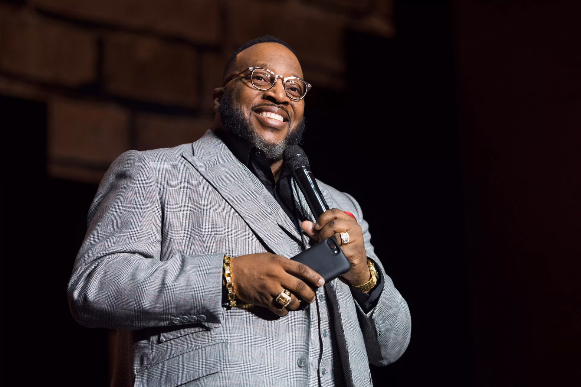 Marvin Sapp photographed in 2017