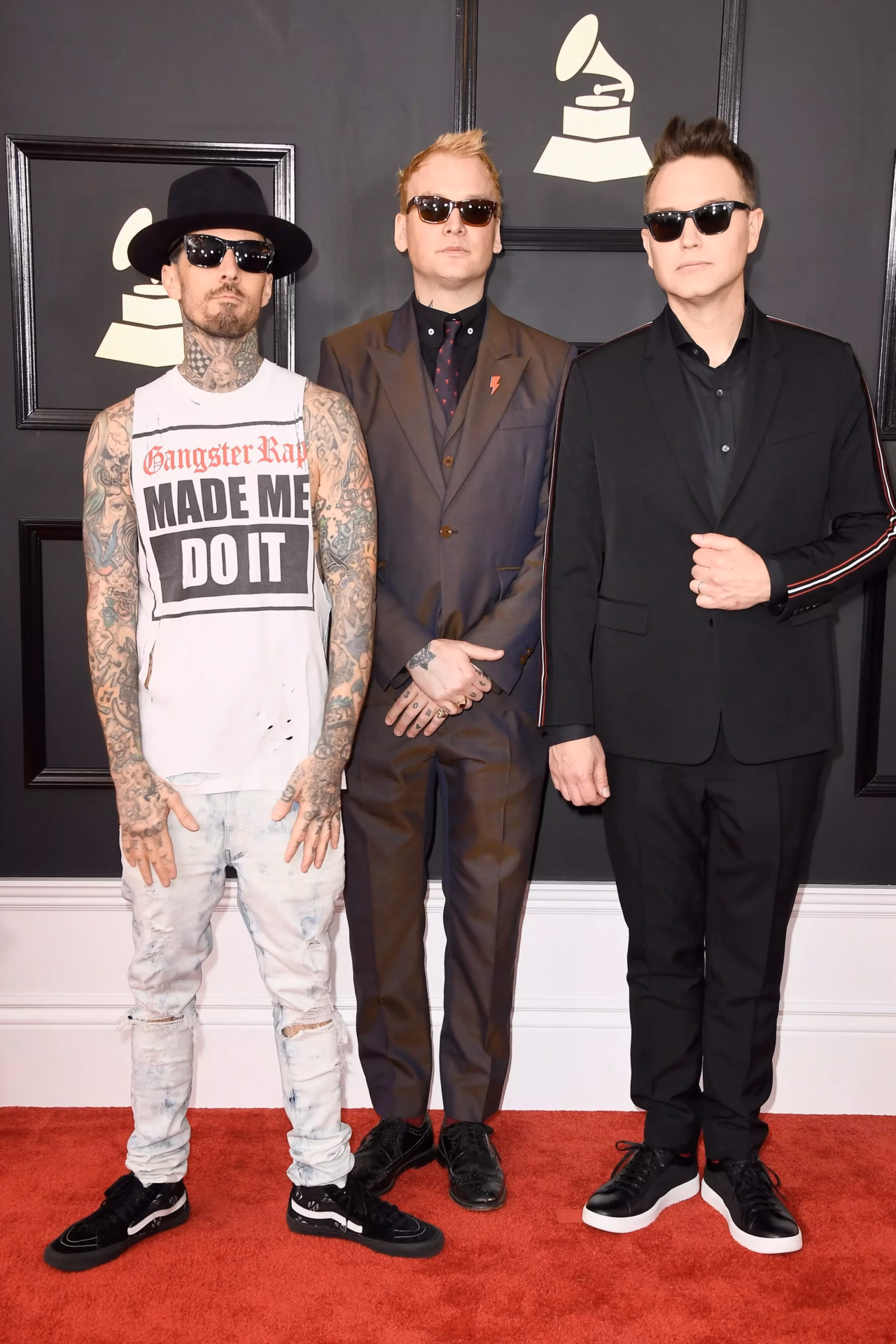 Blink-182 at the 59th GRAMMY Awards