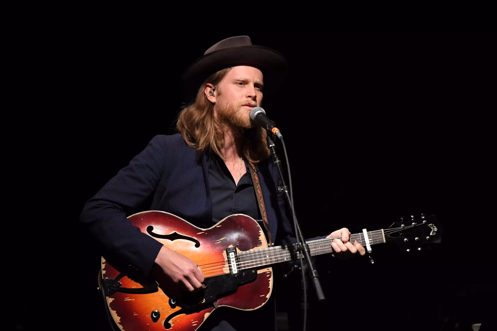 Wesley Schultz performs at the MusiCares MAP Fund benefit