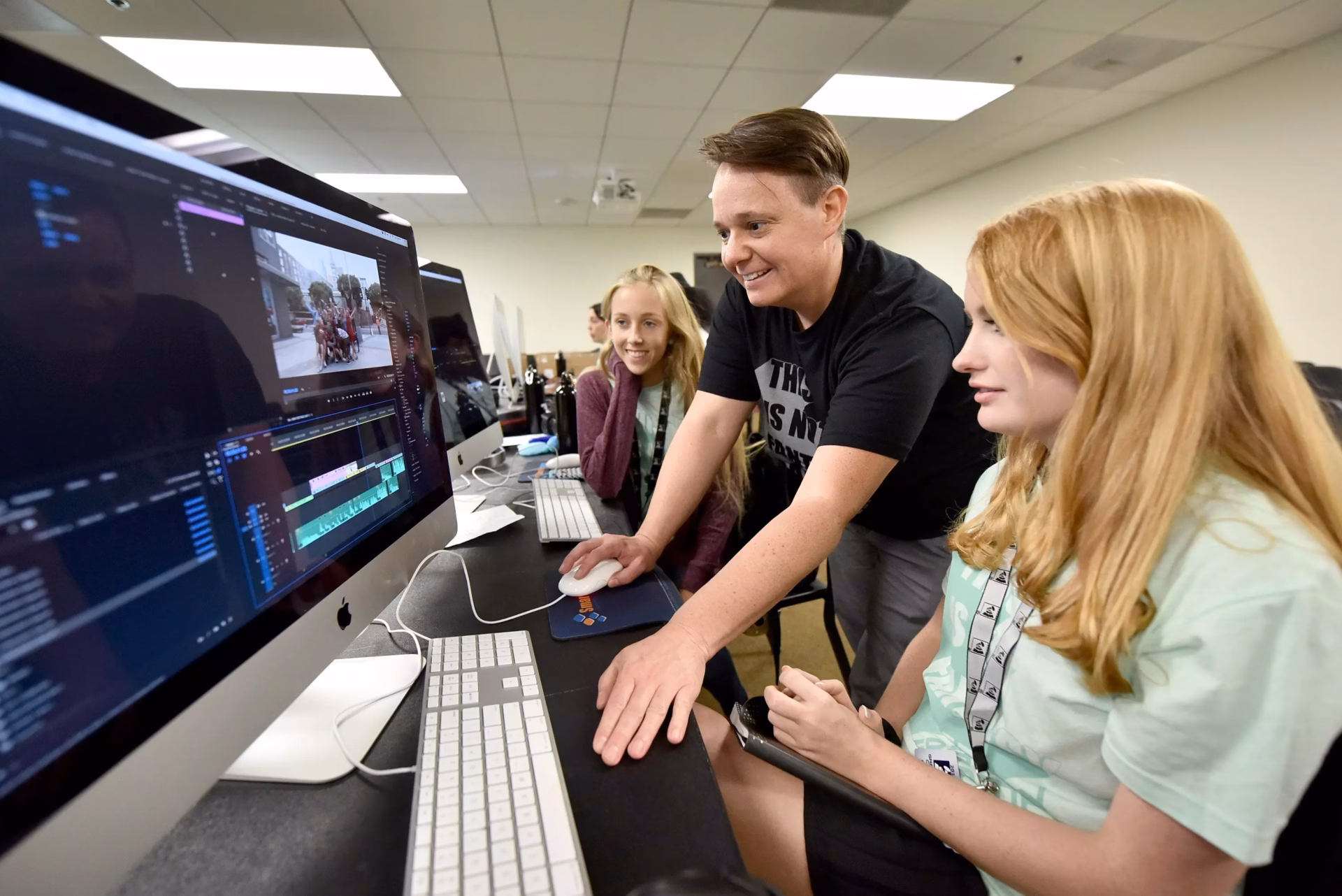 Students receive instruction at 2017 GRAMMY Camp