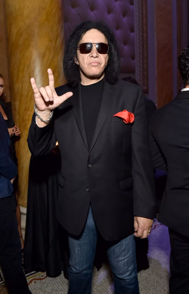 Gene Simmons photographed in 2017
