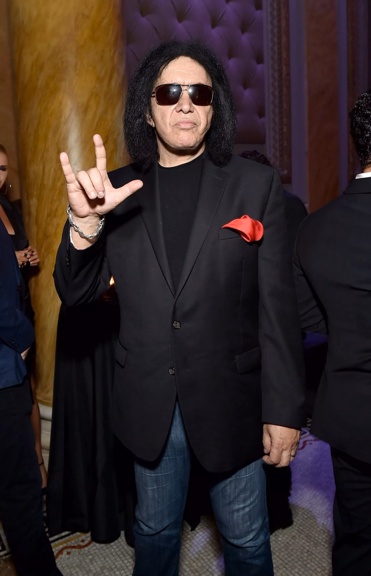 Gene Simmons photographed in 2017