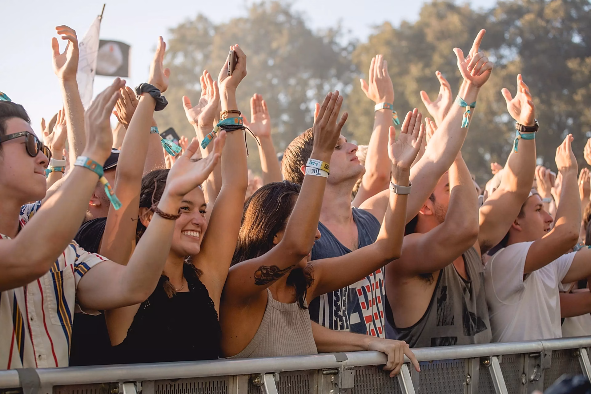 Fans attend 2017 ACL Music Festival
