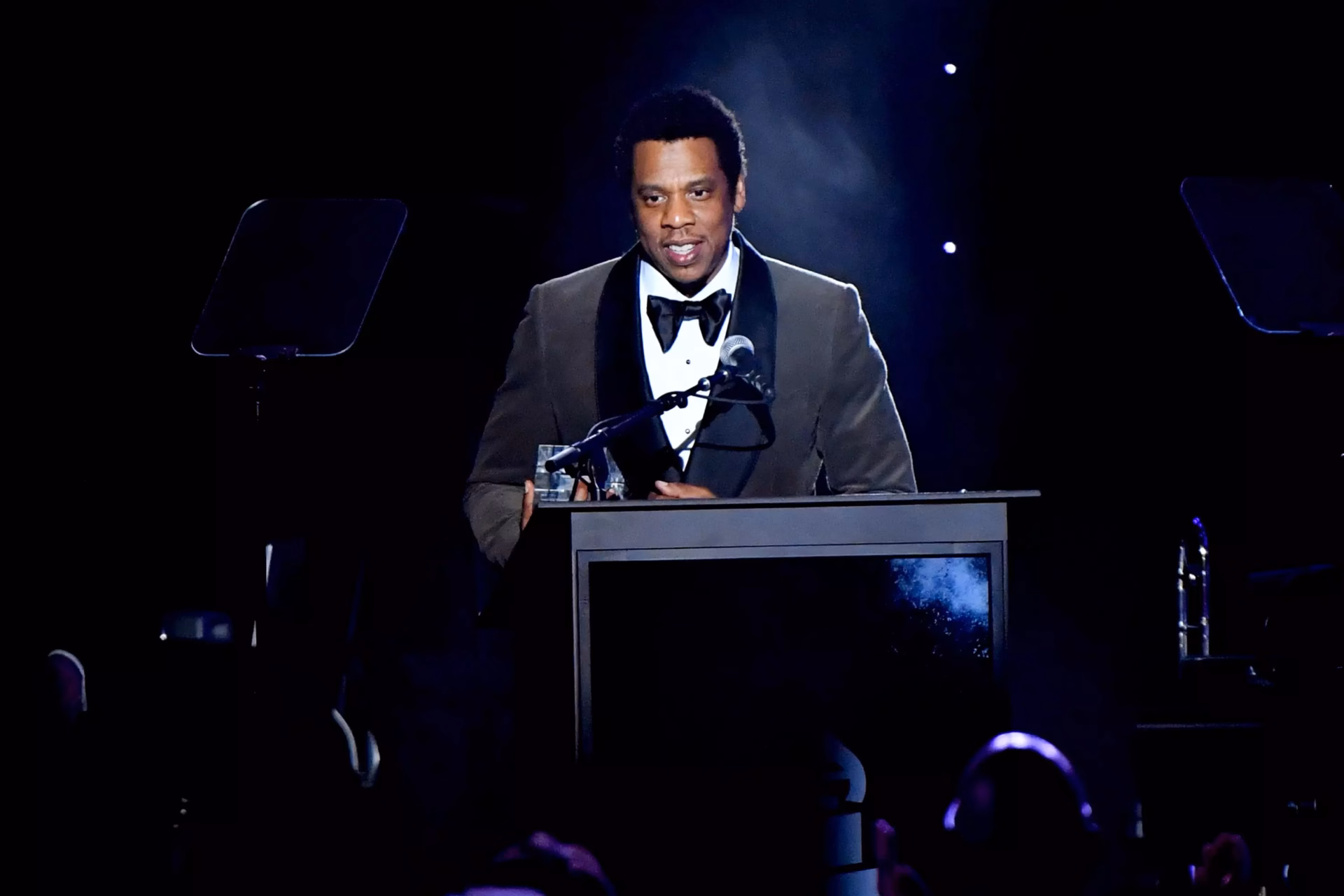 Jay-Z at the 2018 Pre-GRAMMY Gala