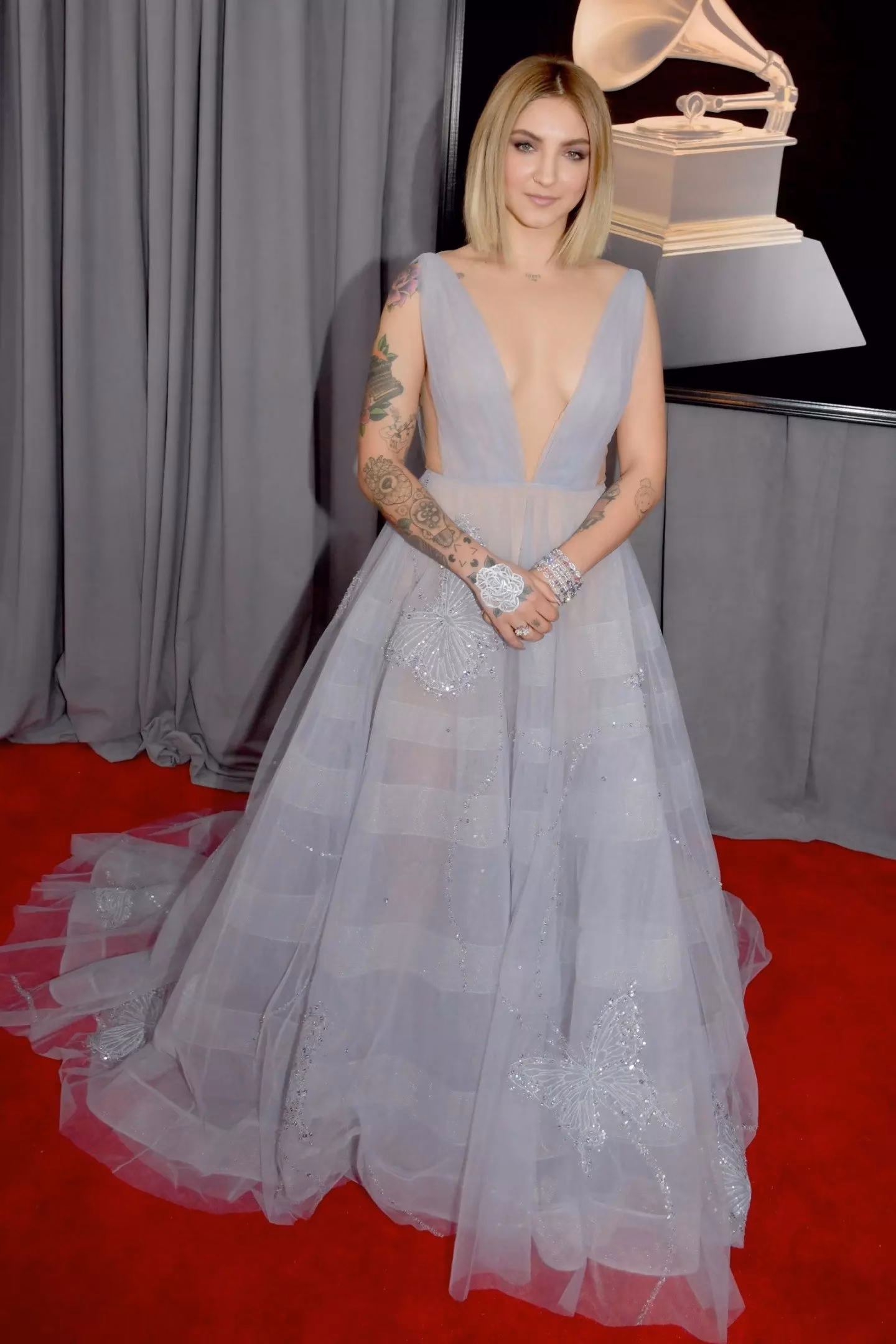 Julia Michaels at the 60th GRAMMY Awards