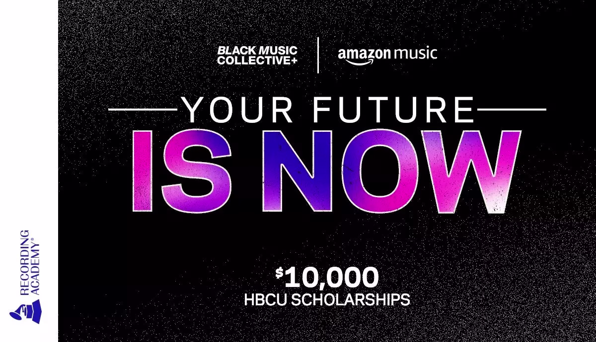 The Recording Academy’s Black Music Collective & Amazon Music Announce Return Of “Your Future Is Now” Scholarship Program; Applications Now Open